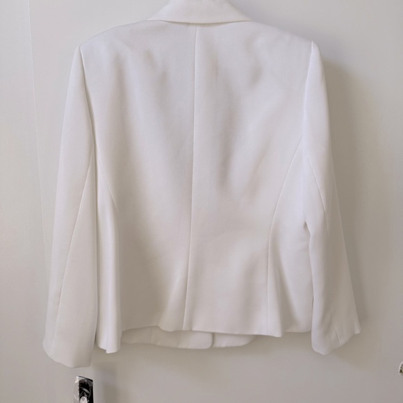 NWT Vintage White Collections for Le Suit 2 Piece Blazer and Pants Set - Picture 5 of 16